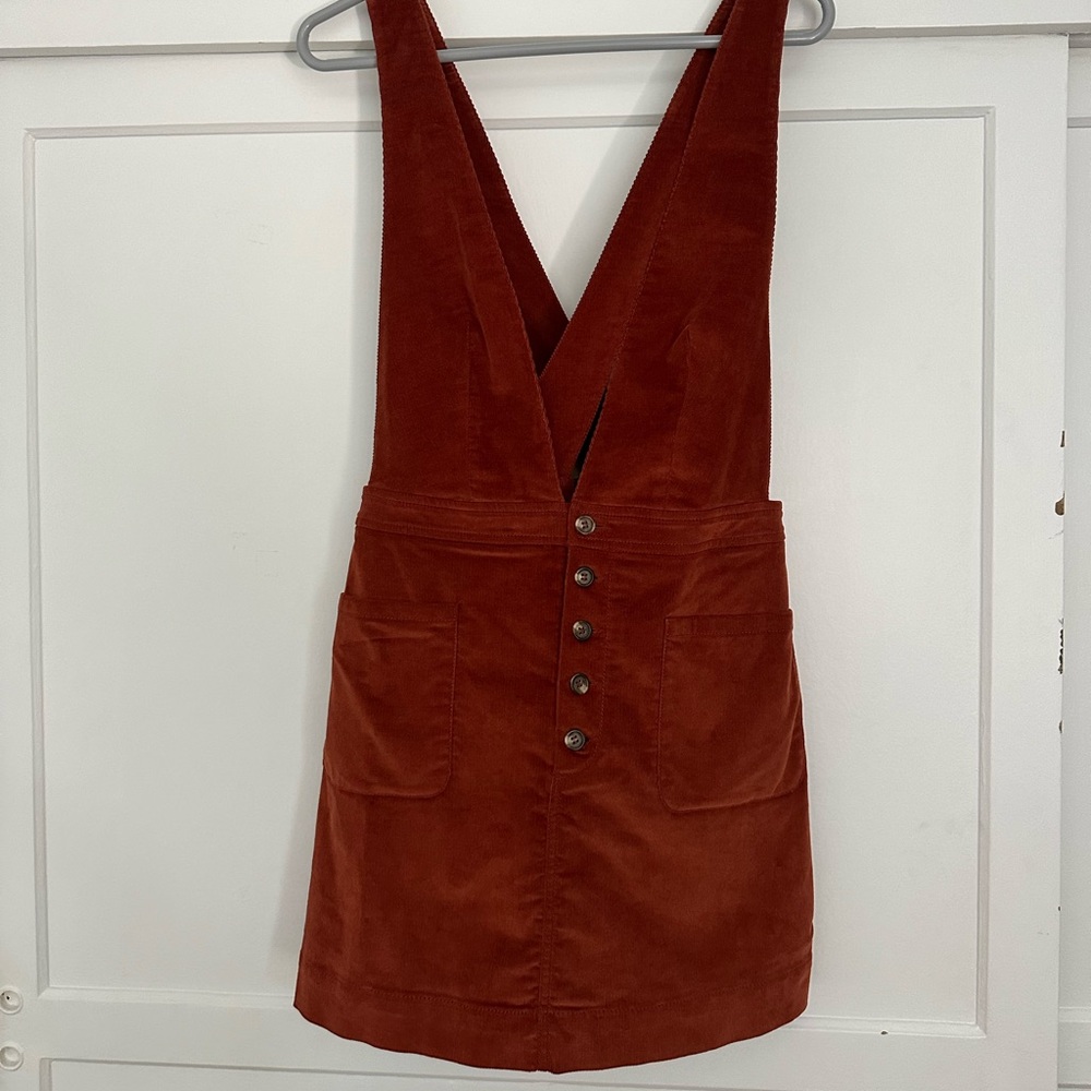 Free People Rust Mini Dress